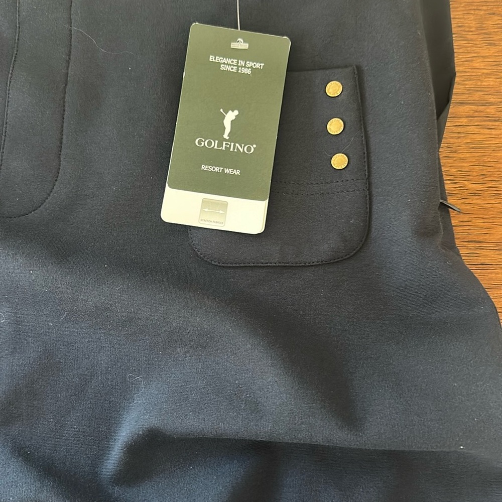 Golfino Black Resort Wear Pants